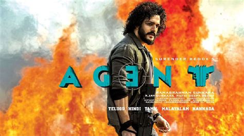 Good News Akhil Akkineni Mammootty Starrer Agent Movie New Poster