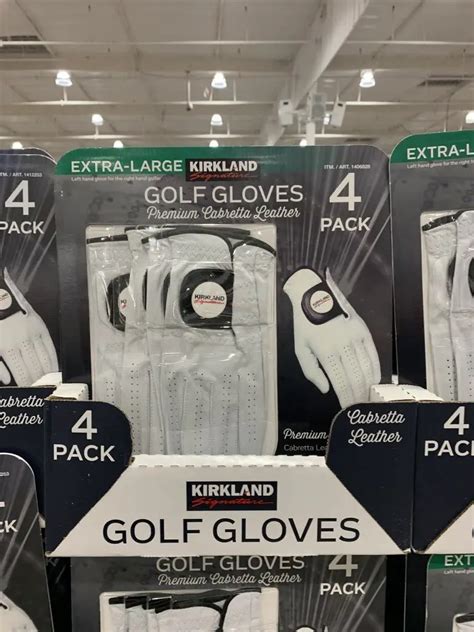 Costco Golf Gloves Kirkland Signature Golf Glove 4 Pack Costco Fan