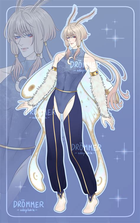 Adoptable 002 Closed Luna Moth By Drommerart On Deviantart