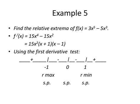 Ppt Relative Extrema Graphing Polynomials Powerpoint Presentation