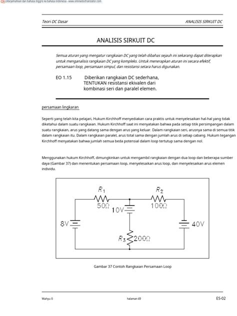 DC Circuit Analysis. | PDF