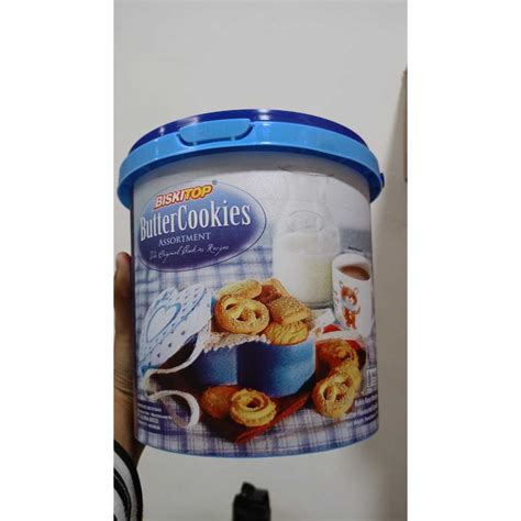 Jual Biskitop Assortment Biskuit Butter Cookies Dus Isi Toples