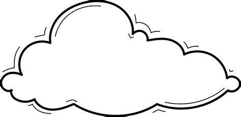 hand drawn clouds transparent background  png