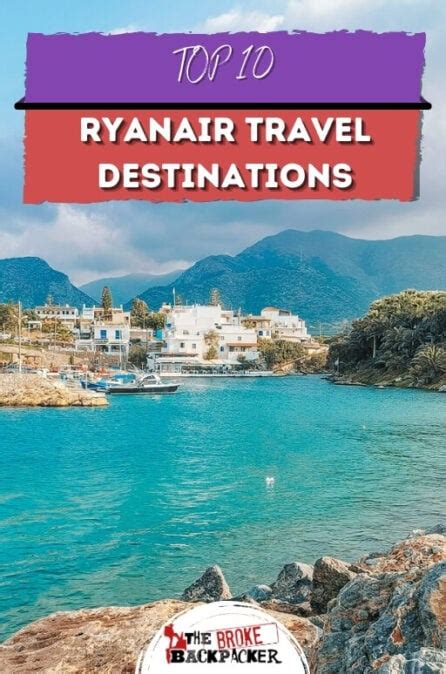 Top 10 Ryanair Travel Destinations - 2024 Guide