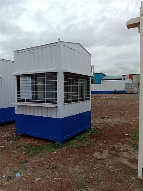 Square Portable Security Cabins At Rs 65000 Piece In Pimpri Chinchwad