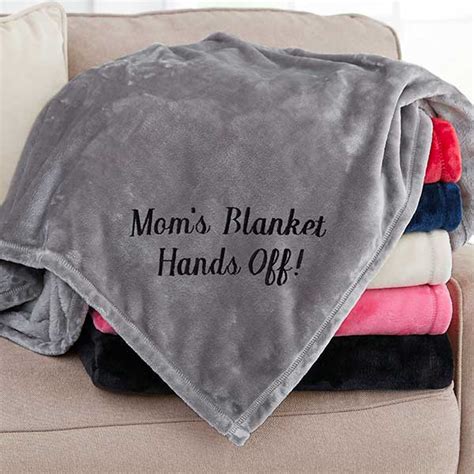 Personalized Embroidered 50x60 Fleece Blanket For Her