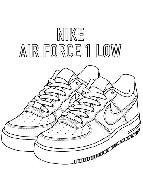 Coloriage Chaussure Nike Jordan - télécharger et imprimer gratuit sur