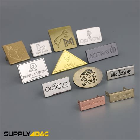 Custom Metal Label Tag | SUPPLY4BAG