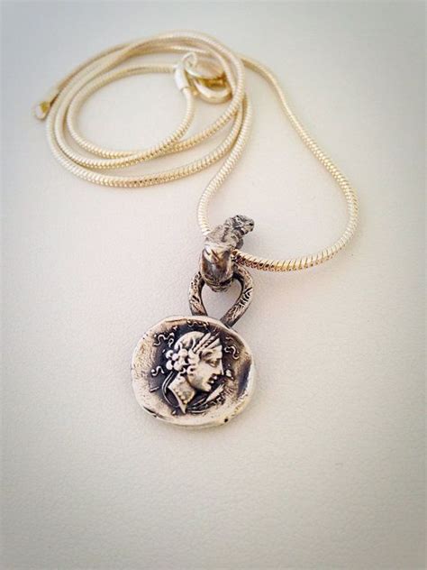 I Created This Antique Style Pendant From An Regency Era Wax Seal It