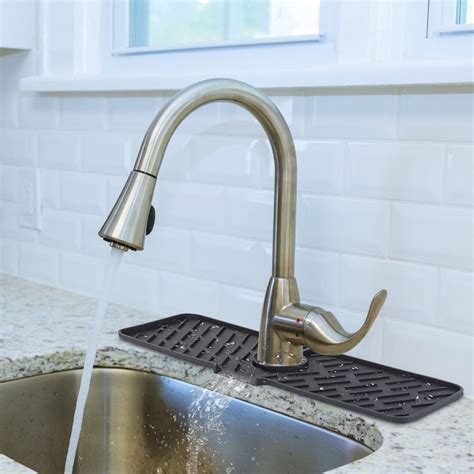 Kitchen Sink Faucet Splash Guard NewHome Silicone Faucet Water Catcher