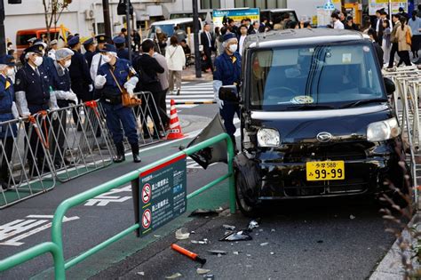 Man Arrested After Car Crashes Through Barricade Near Israels Tokyo