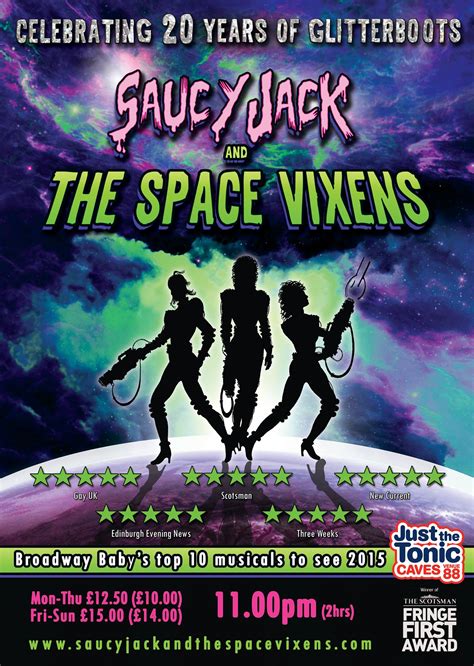 Sjsv Saucy Jack And The Space Vixens The Official Site