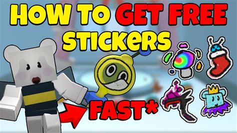 How To GET RAINBOW Stickers FAST In Bee Swarm Simulator Free YouTube