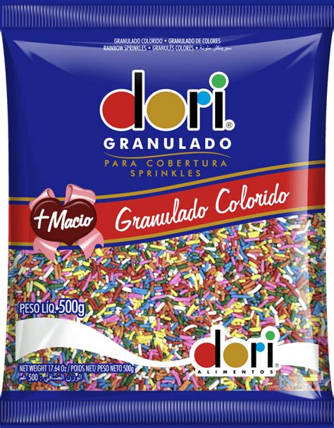 Dori Granulado Colorido 500g Dori Alimentos S A