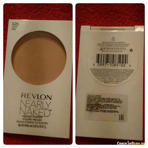 Отзыв про Компактная пудра Revlon Nearly Naked 020 Light Pale Хорошая