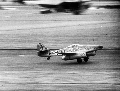 Adolf Galland, Luftwaffe General of Fighter Pilots, tests new Me-262 ...