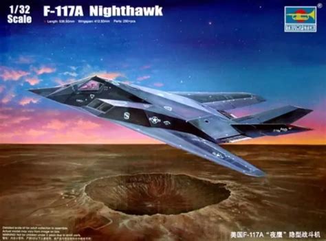 MAQUETA AVION F 117 Nighthawk Escala 1 32 De Trumpeter EUR 99 99