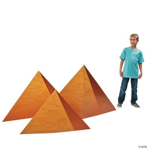 Pyramid Cardboard Stand-Ups | Oriental Trading