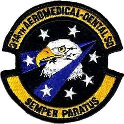 Usaf Th Aeromedical Dental Squadron Us Military Patches