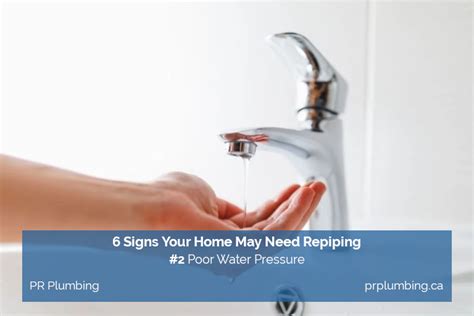 6 Signs Your Home May Need Repiping Pr Plumbing