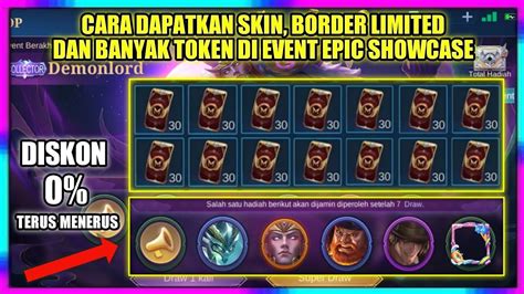 Trik Cara Dapatkan Skin Gratis Border Limited Dan Token Gratis Di