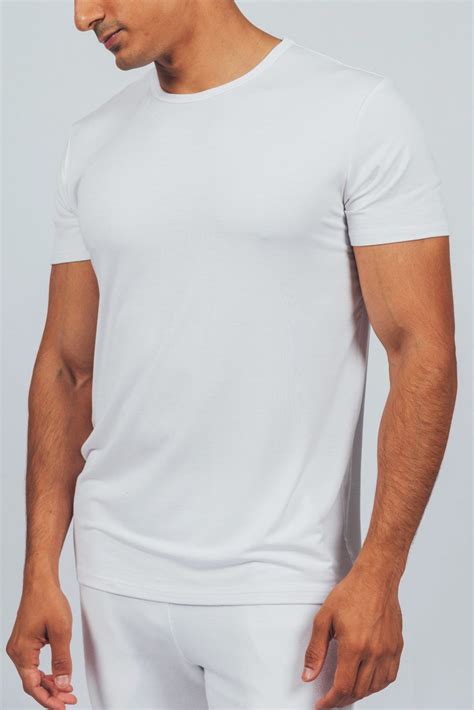 Softwear Mens Modal T Shirt In Bone Mens Style Guide Men Shirts