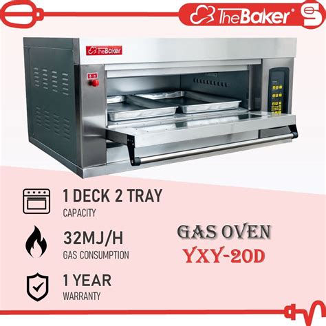 The Baker Gas Oven Yxy D Deck Tray Single Layer Digital Control