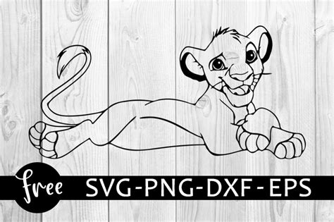 Simba svg free, best disney svg files, the lion king svg, instant ...