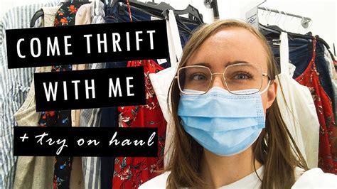 COME THRIFT WITH ME TRY ON HAUL First Summer Thrift Trip Buying