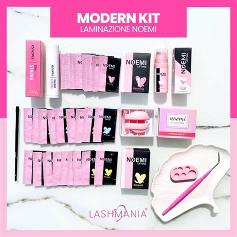 KIT 6 MODERN LAMINAZIONE CIGLIA E SOPRACCIGLIA NOEMI