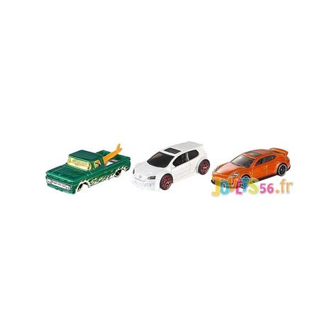 Pack 3 Voitures Hot Wheels Asst Jouets56 Fr