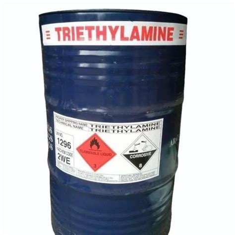 Industrial Grade Liquid Triethylamine Chemical Purity 100 210 Liter