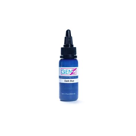 Intenze Gen Z Dark Blue 30ml Traditional Tattoo Supply