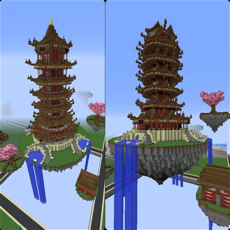 Just finished this Japanese Temple! What do you think? : r/Minecraft