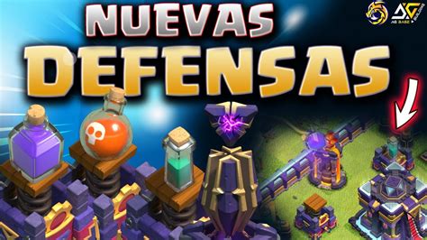 TH15 DEFENSAS MONOLITO Y TORRE DE HECHIZOS ACTUALIZACION CLASH OF