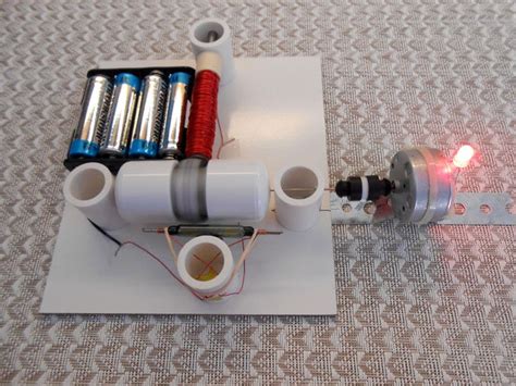 Simple Electric Motor Science Project