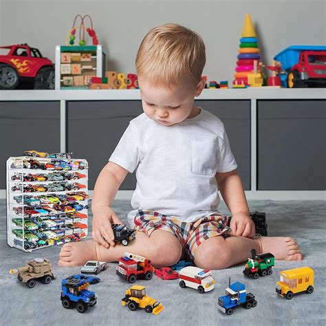 Exhibici N Ajustable De Acr Lico Para Autos Hot Wheels Camiones Monstruos Hot Wheels Monster