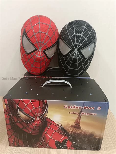 Bandai Marvel 3D маска Тоби Человека-паука | AliExpress