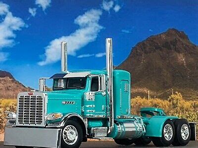 Dcp Teal Pride Class Peterbilt W Sleeper Ebay