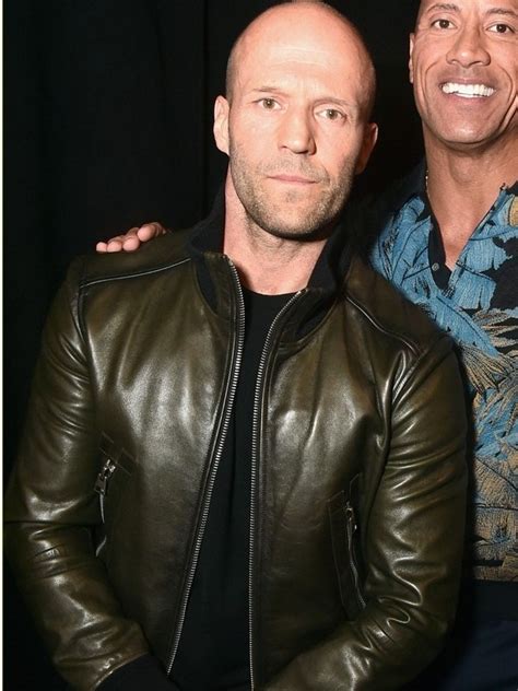 Movie Hobbs & Shaw Jason Statham Leather Jacket