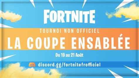 Tournoi Fortnite Coupe Ensablée Squad Tableau des scores