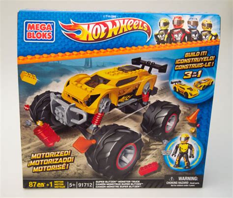 Mega Bloks Hot Wheels Super Blitzen Monster Truck Review AwesomeToyBlog
