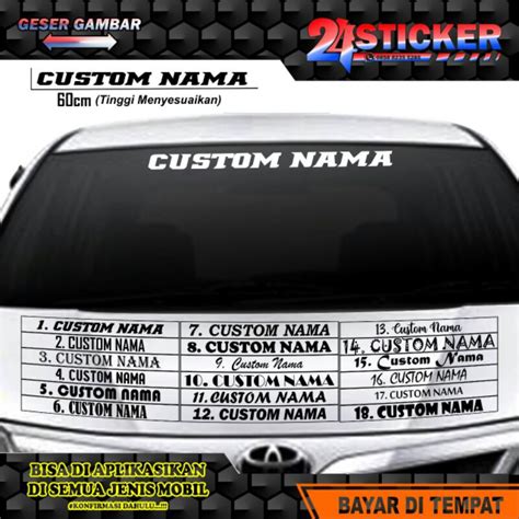 Contoh Tulisan Cutting Sticker 56 Koleksi Gambar