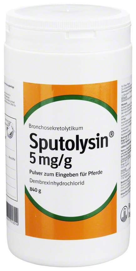 Sputolysin F R Pferde G Pulver Kaufen Volksversand Versandapotheke