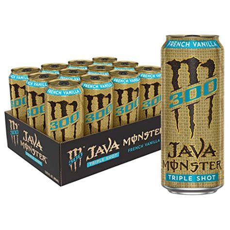 Monster Energy Java 300 Triple Shot Robust Coffee French Vanilla 180