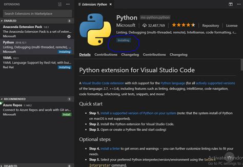 Visual Studio Code Python Tutorial Haqmed