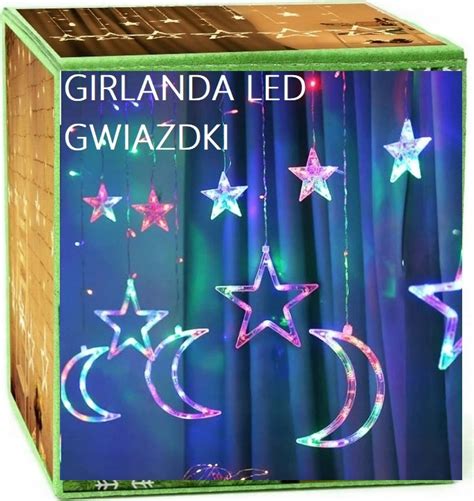 LAMPKI WISZĄCE SOPLE GIRLANDA ŚWIETLNA KURTYNA LED RGB BALKONOWE