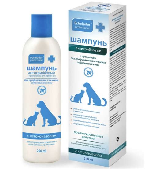 Шампунь Pchelodar professional Антигрибковый с кетоконазолом | отзывы