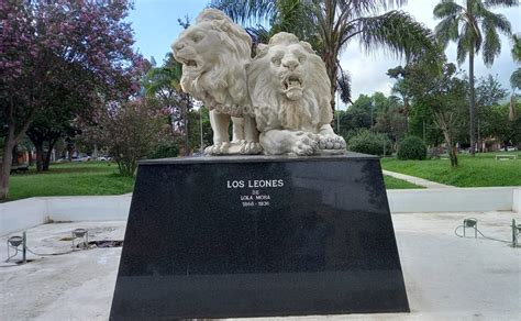 La Estatua De Los Leones De Lola Mora Fue Restaurada Somos Jujuy