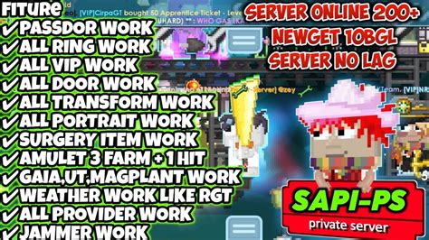 Free Tons Bgl Online New Growtopia Private Server Terbaru Gtps